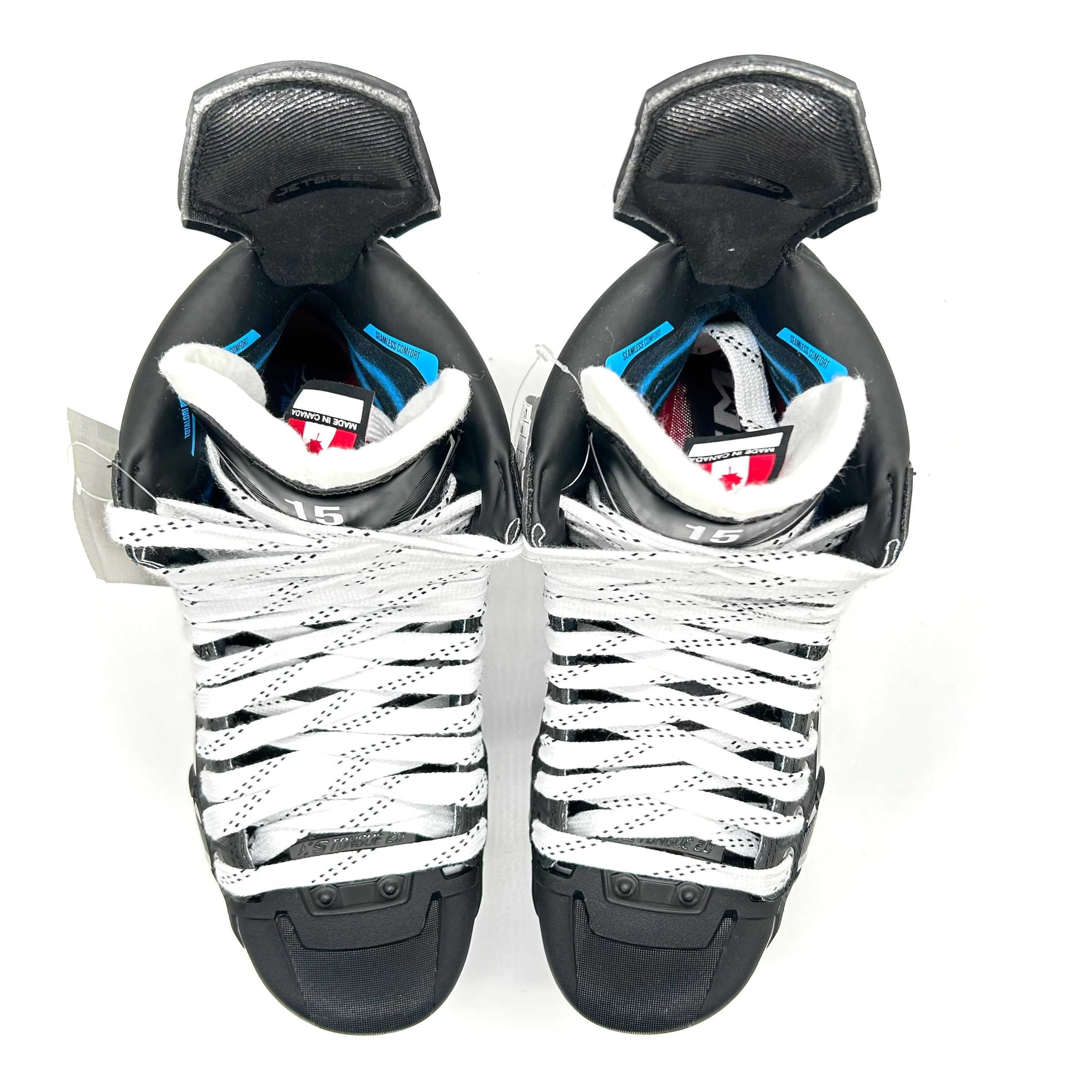 Patins de hockey CCM Jetspeed FT6 Pro – CHL Pro Stock – Taille 11,25